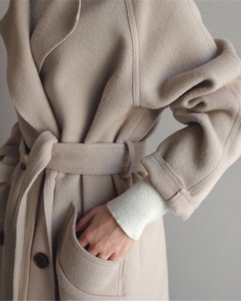 LEMIA - Elegante cappotto lungo