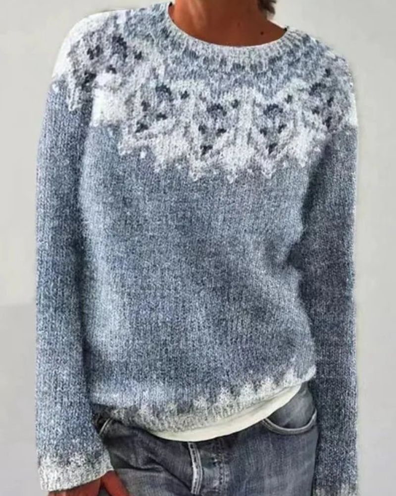 PIERINA - MAGLIONE RETRÒ ELEGANTE E ACCOGLIENTE