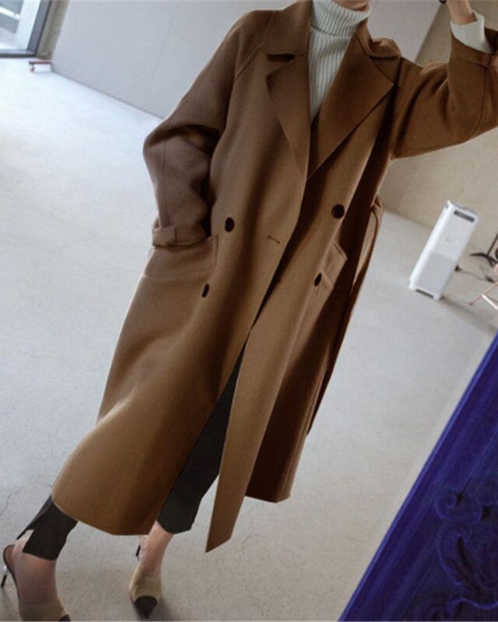 LEMIA - Elegante cappotto lungo