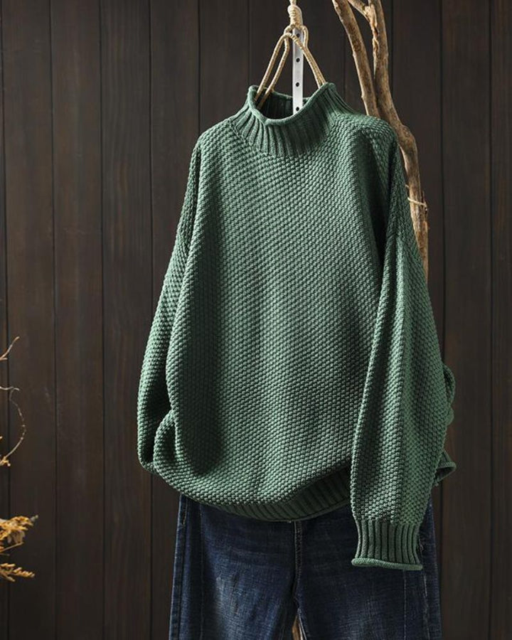 MIA - MAGLIONE LAVORATO A MAGLIA