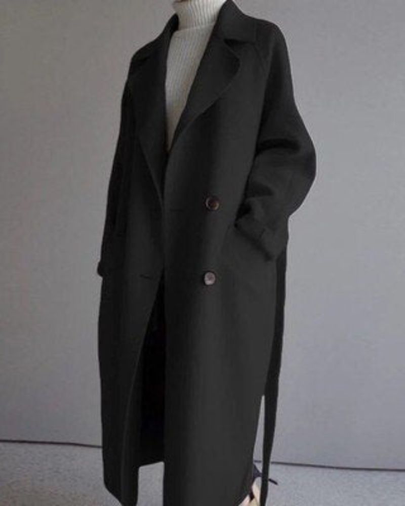 LEMIA - Elegante cappotto lungo