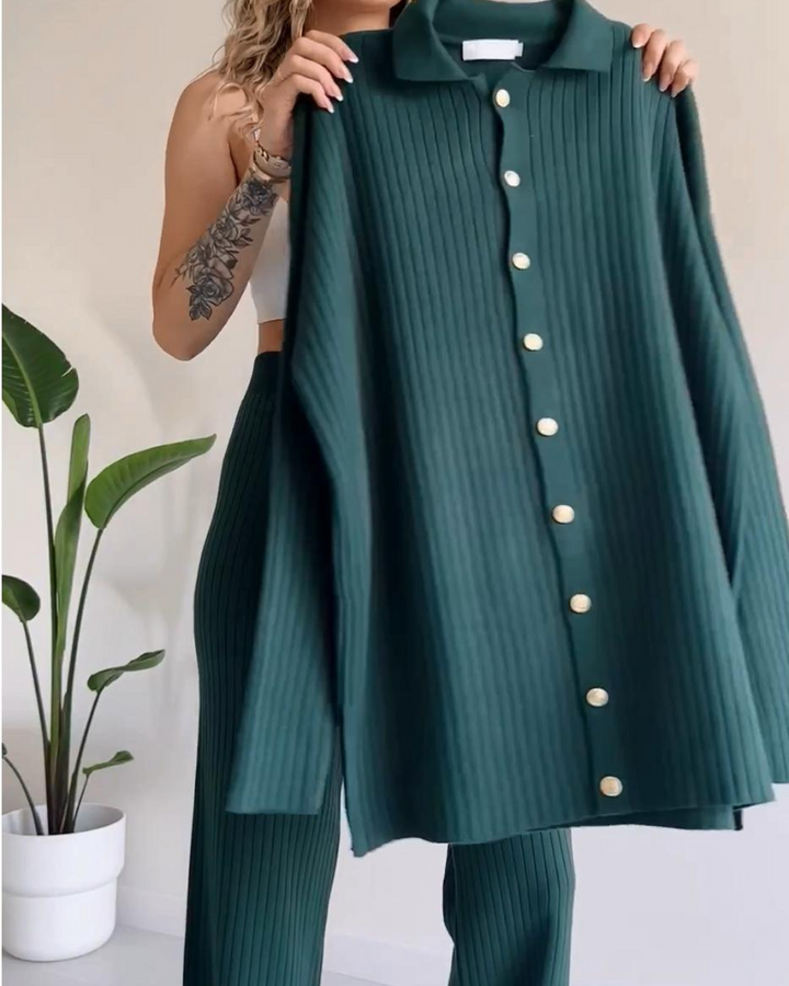 MERINA - SET 2 PEZZI IN MAGLIA CASUAL