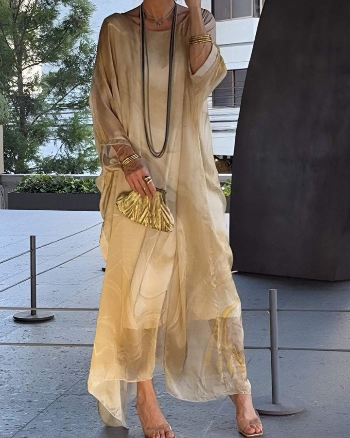 SOREA - Abito elegante in chiffon