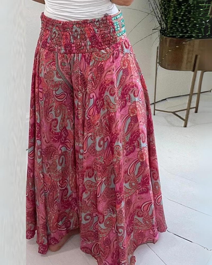 AIRES - PANTALONI FLUIDI BOHO