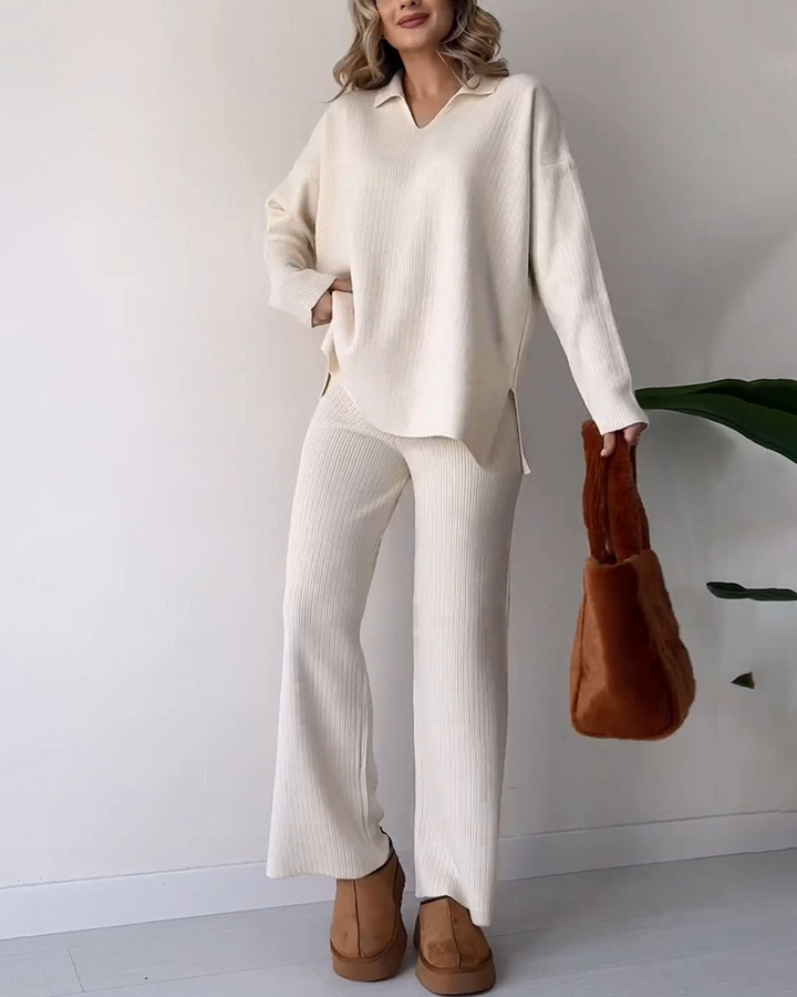 CORIA - Set casual in maglia a due pezzi