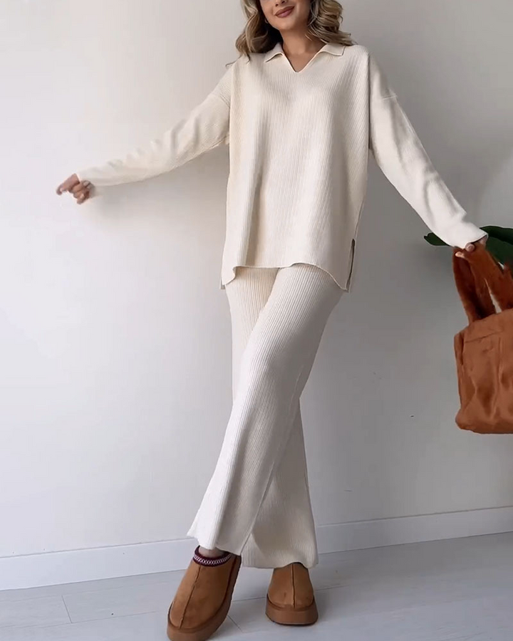 CORIA - Set casual in maglia a due pezzi