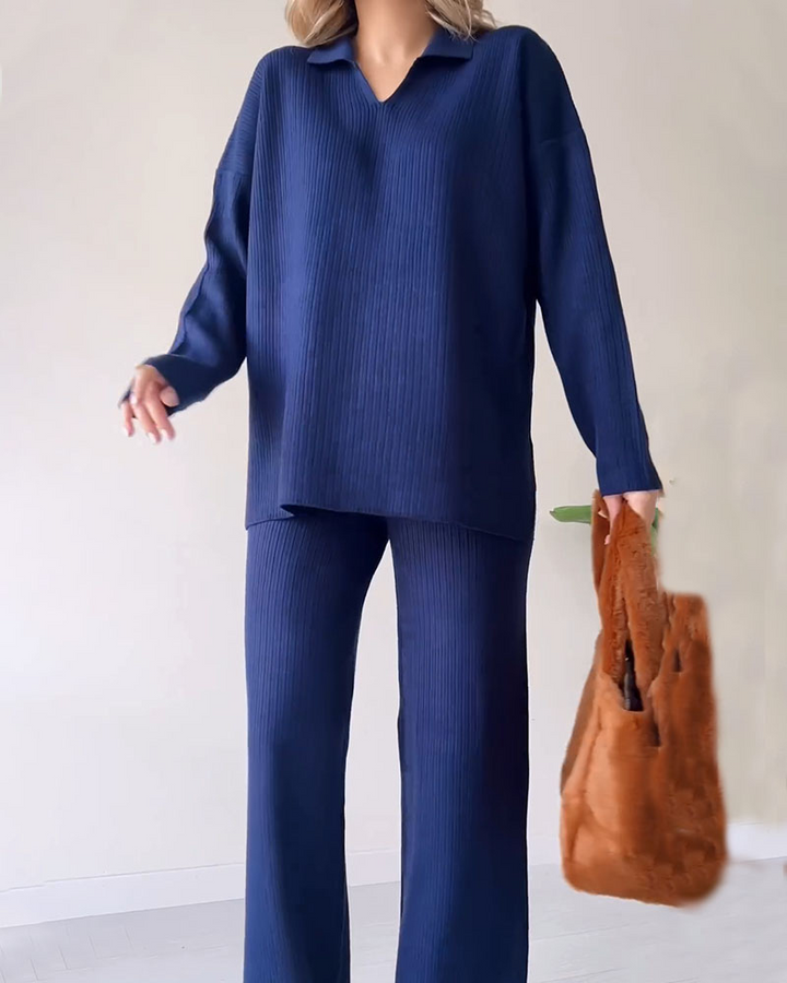 CORIA - Set casual in maglia a due pezzi
