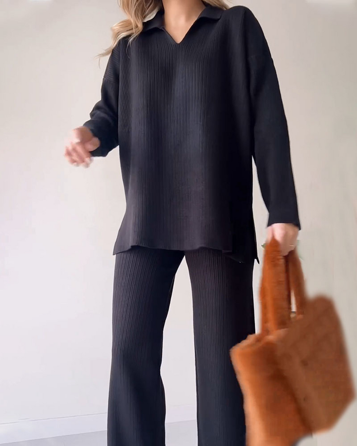 CORIA - Set casual in maglia a due pezzi