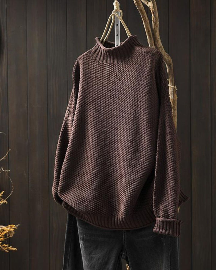 MIA - MAGLIONE LAVORATO A MAGLIA