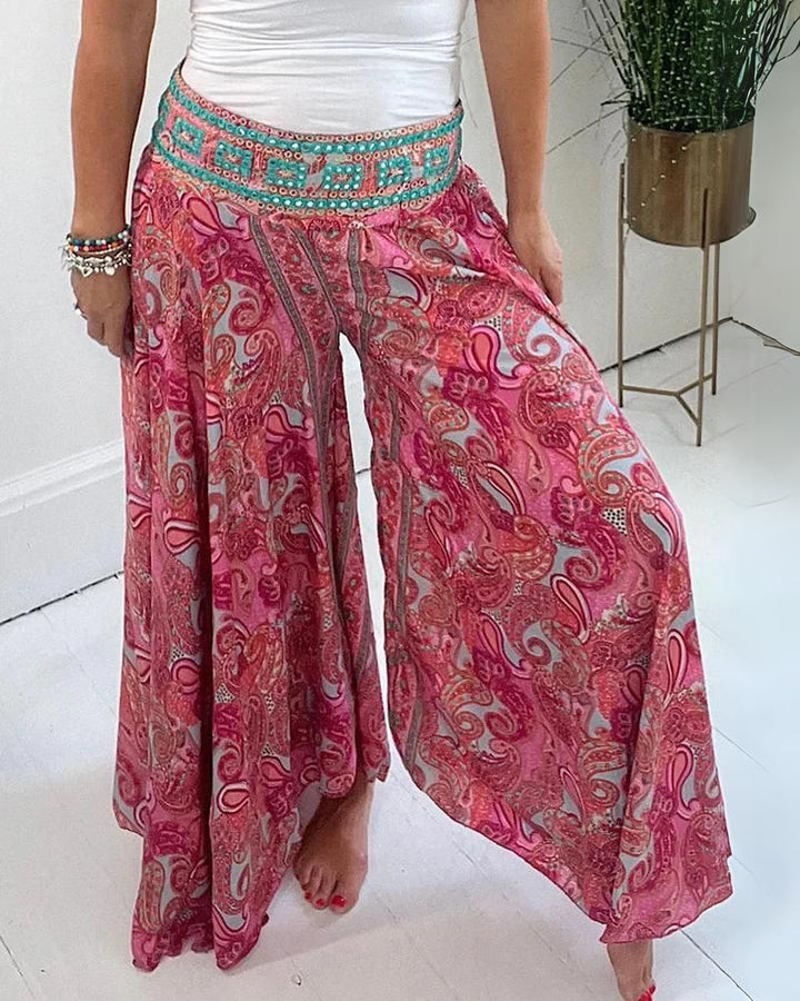 AIRES - PANTALONI FLUIDI BOHO
