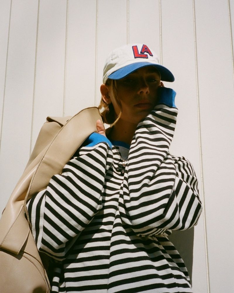 LUCY - Maglione oversize a righe