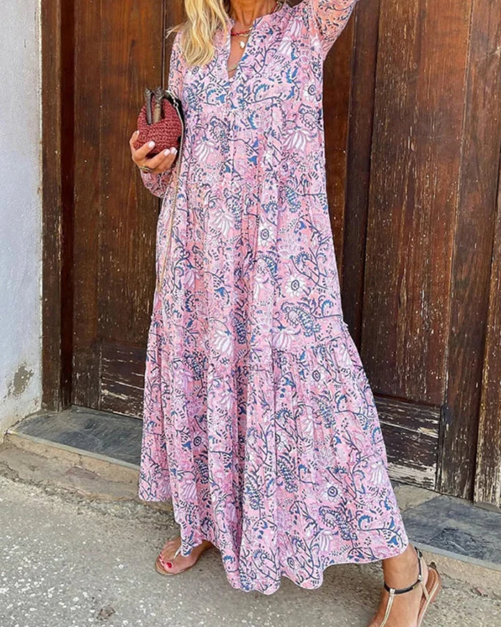 ALMERIA - ABITO STAMPATO BOHO