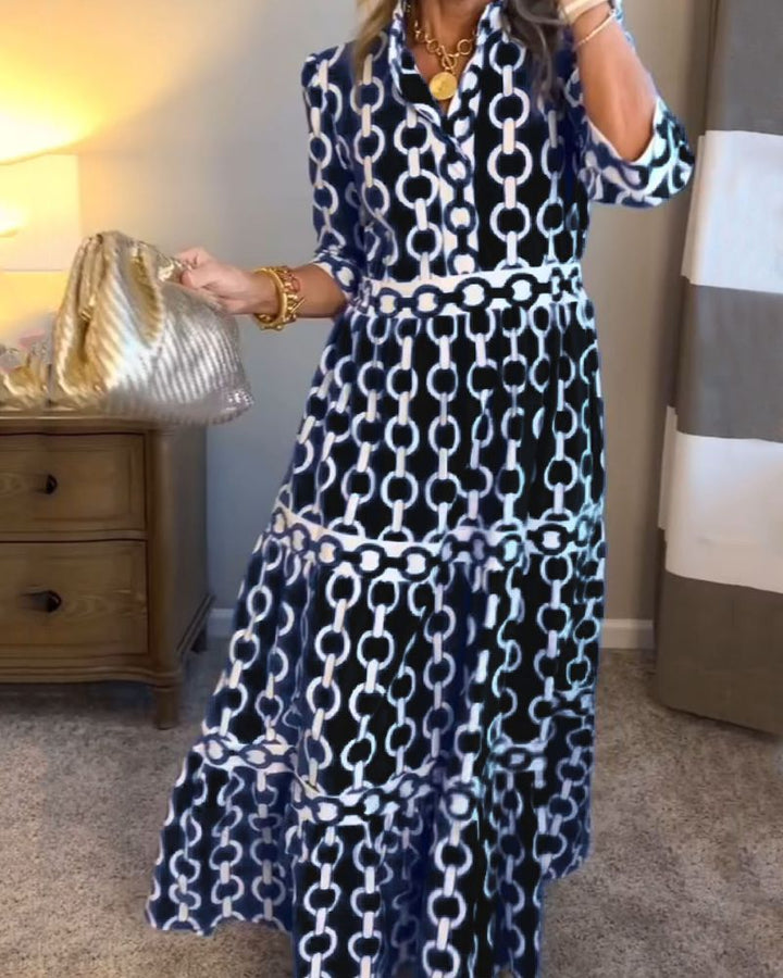 NAELIA - ABITO CON STAMPA BOHO