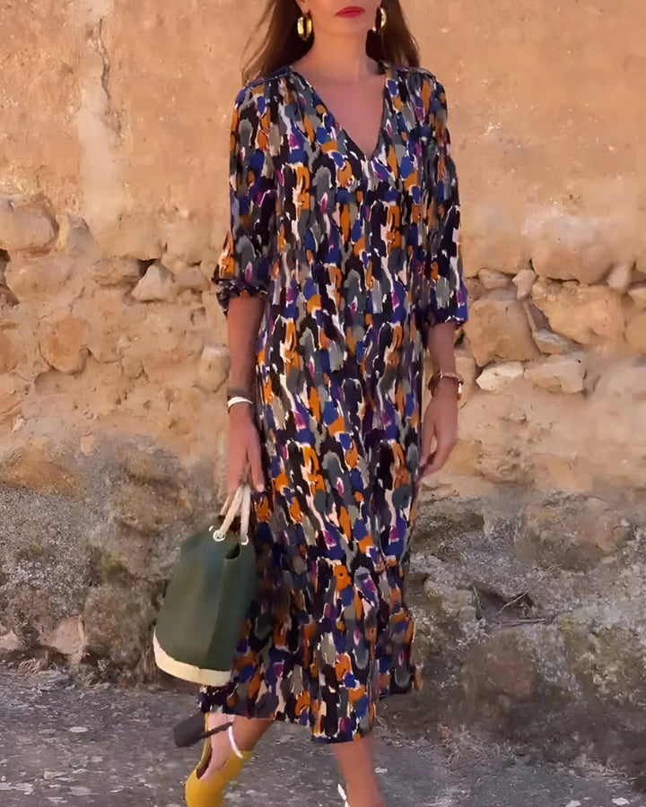 ASIRA - ABITO STAMPATO BOHO