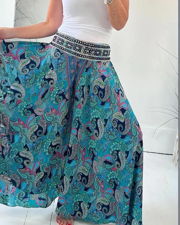 AIRES - PANTALONI FLUIDI BOHO