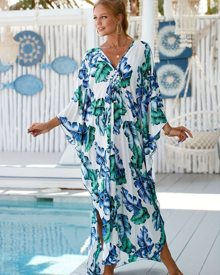 BAMBOO - MAXI ABITO TROPICALE