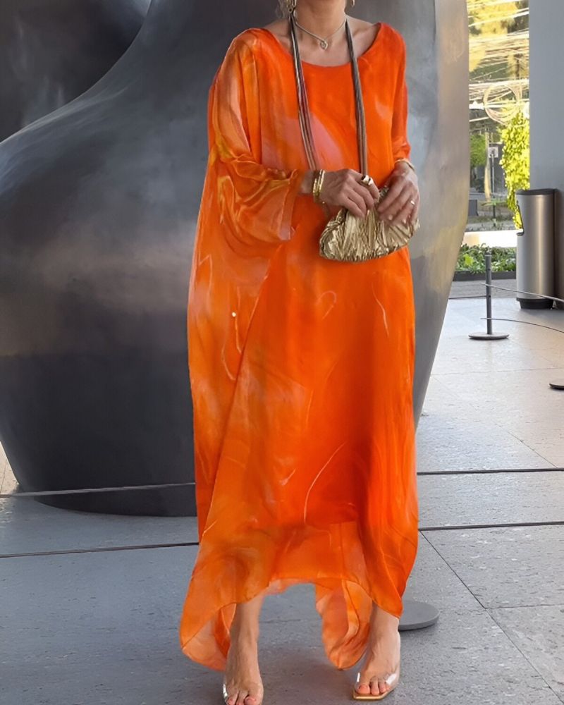 SOREA - Abito elegante in chiffon