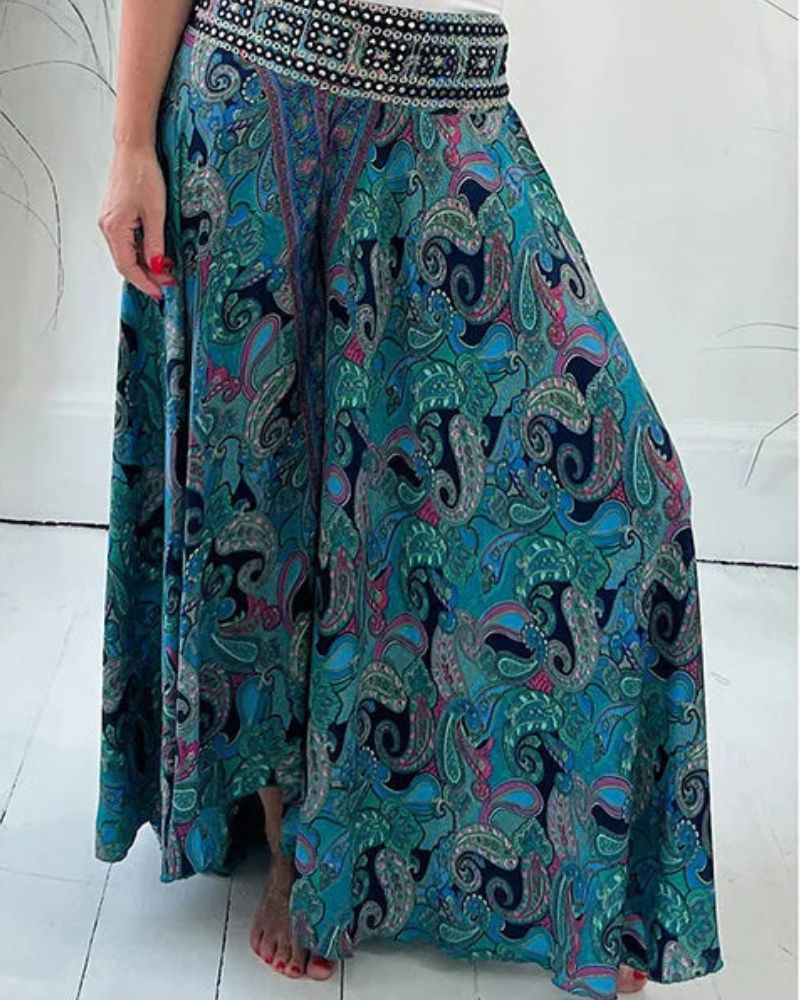 AIRES - PANTALONI FLUIDI BOHO