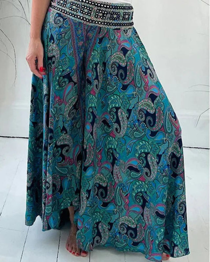AIRES - PANTALONI FLUIDI BOHO