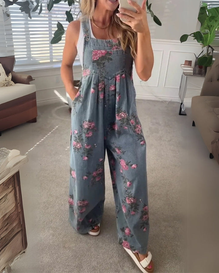 MIRONA - Salopette casual in denim