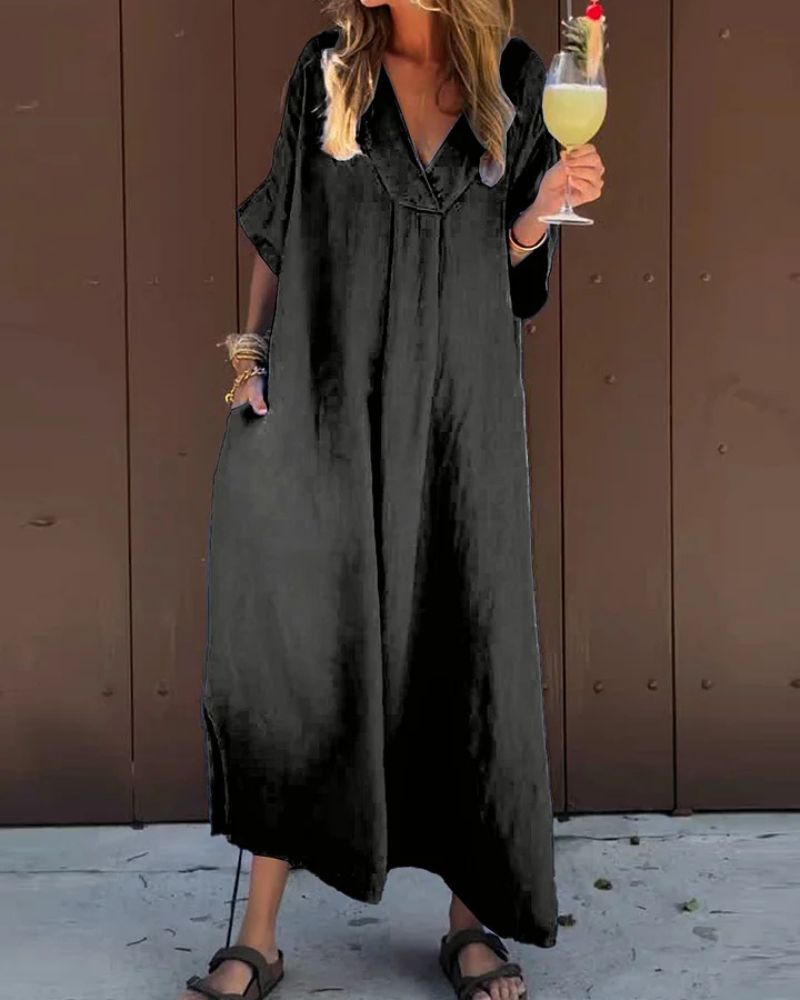 SAENE - VESTITO CASUAL IN COTONE