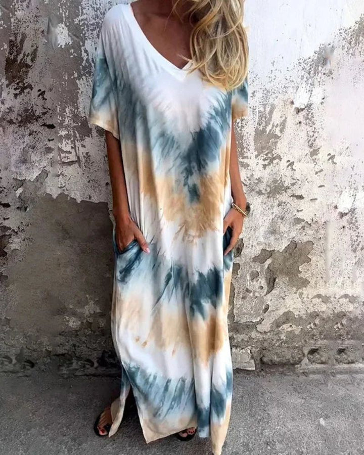 BAYLA - ABITO BOHO TIE DYE
