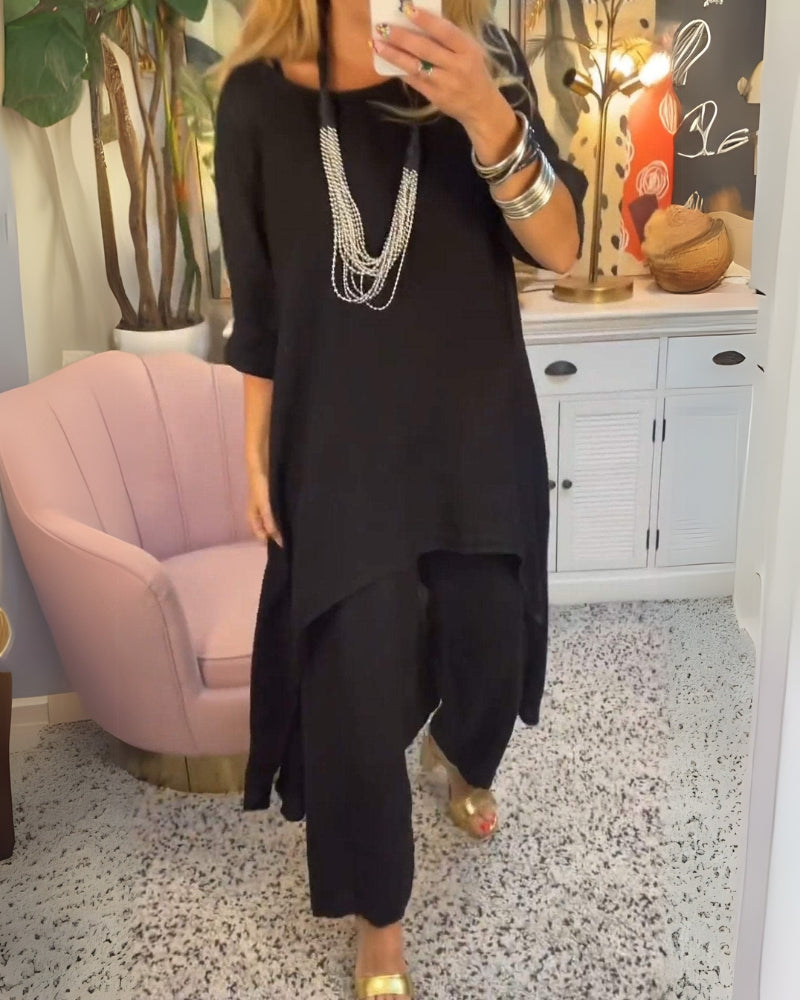 MARILA - SET DUE PEZZI IN COTONE