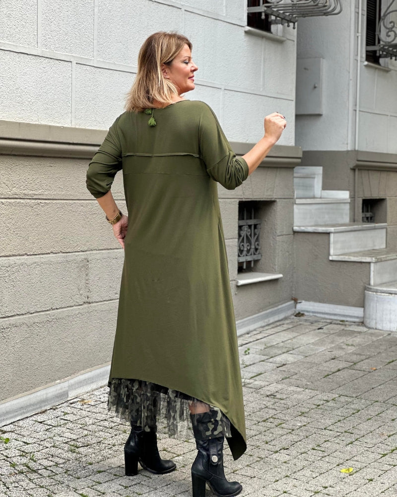 BORENA - ABITO TUNICA ALLA MODA