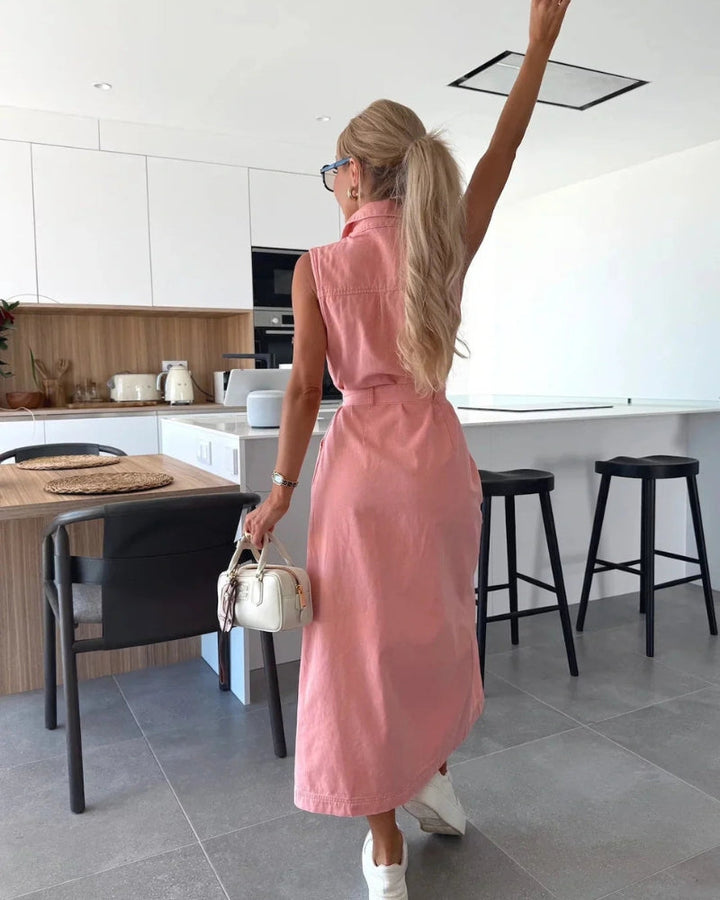 DANI - Maxi abito in denim