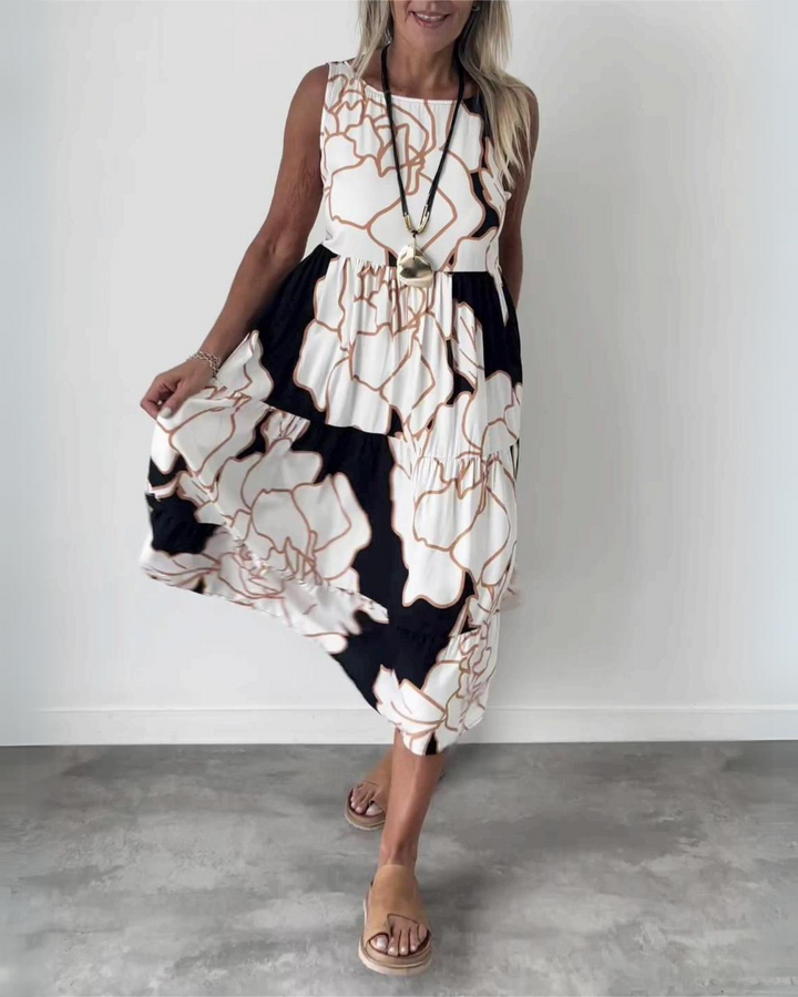 GRACE - ELEGANTE ABITO BOHO FLOREALE