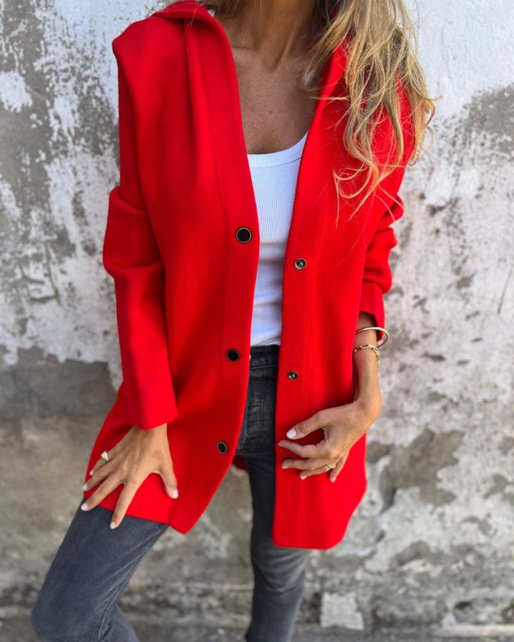 NORA - GIACCA CASUAL CON CAPPUCCIO