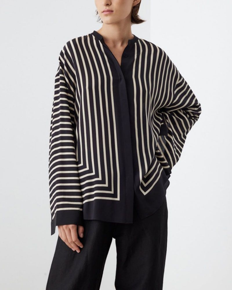 DEINA - Versatile camicia di seta