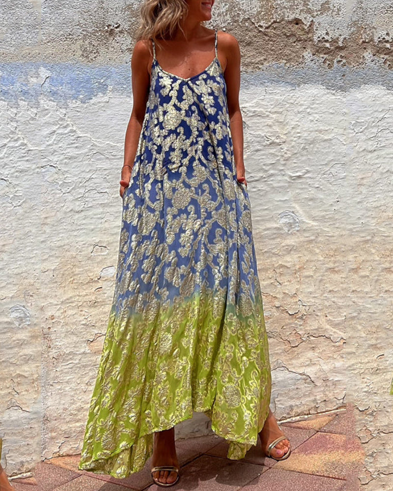 EREDES - ABITO CON STAMPA BOHO