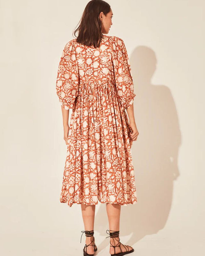 AMARE - ABITO FLOREALE BOHO