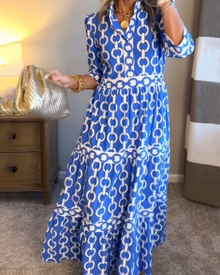 NAELIA - ABITO CON STAMPA BOHO