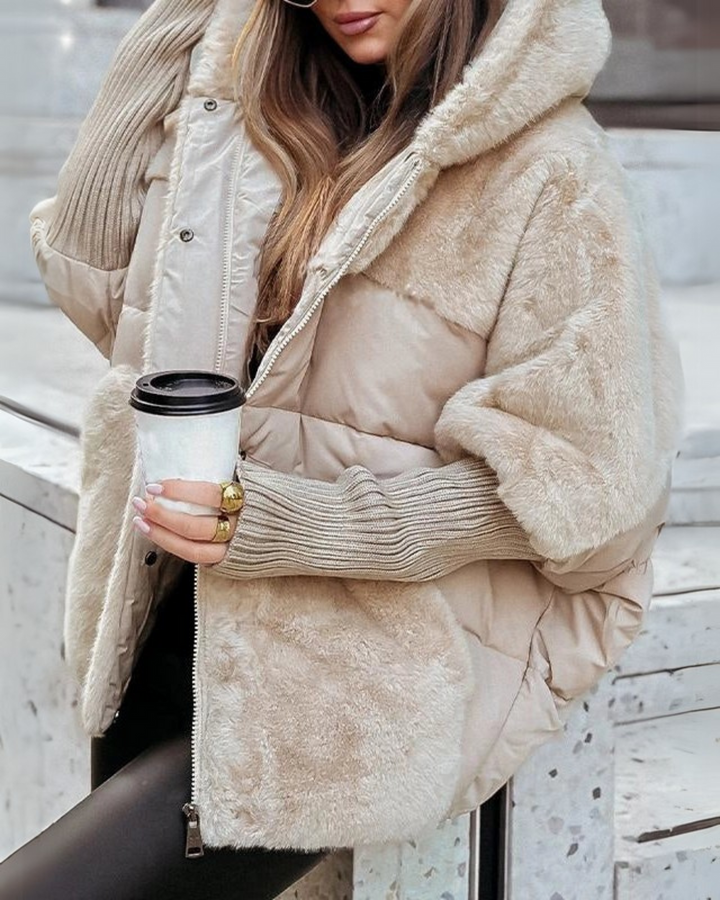 RAINA - Giacca termica con cappuccio