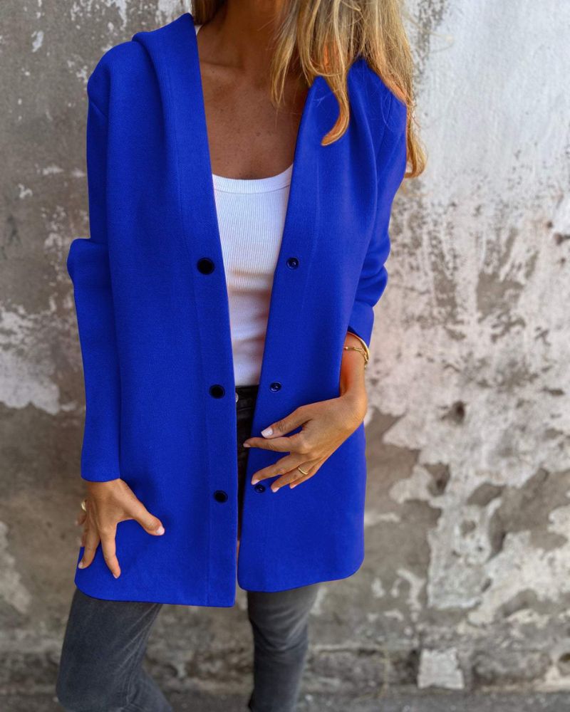 NORA - GIACCA CASUAL CON CAPPUCCIO