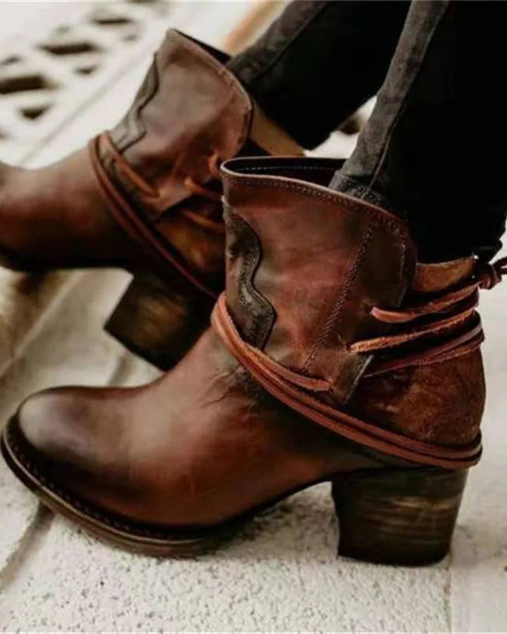 WENDY - STIVALI WESTERN VINTAGE