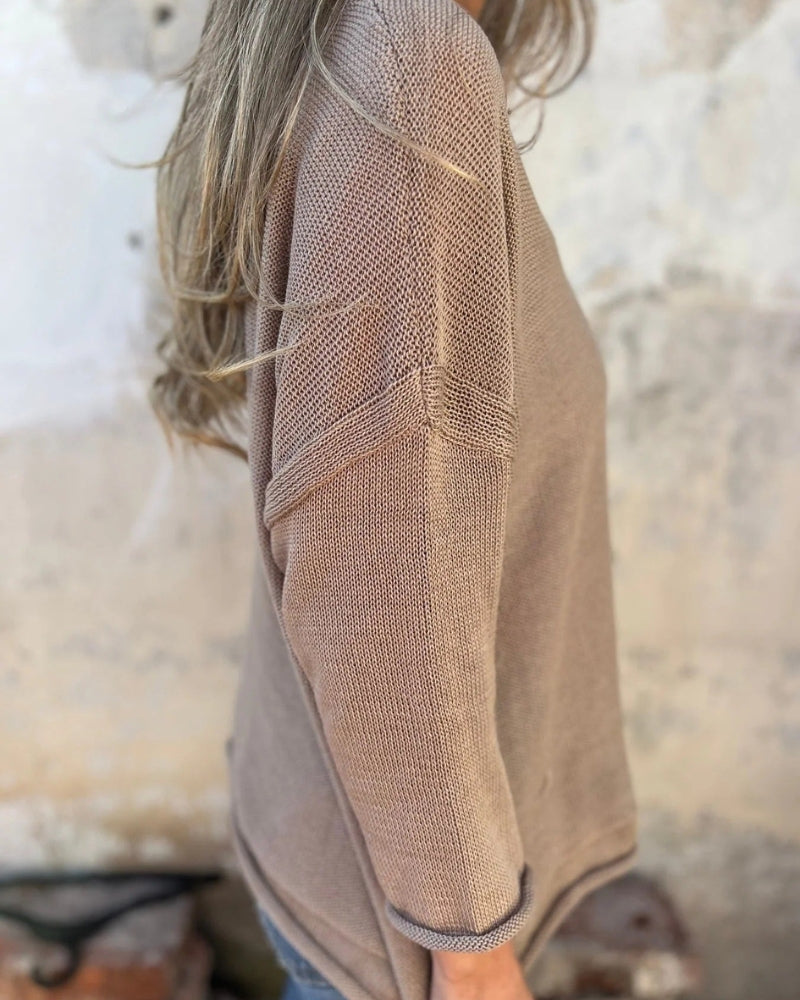 SEMBE - Top in maglia boho