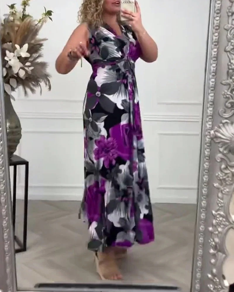 SASHA - ABITO FLOREALE ELEGANTE