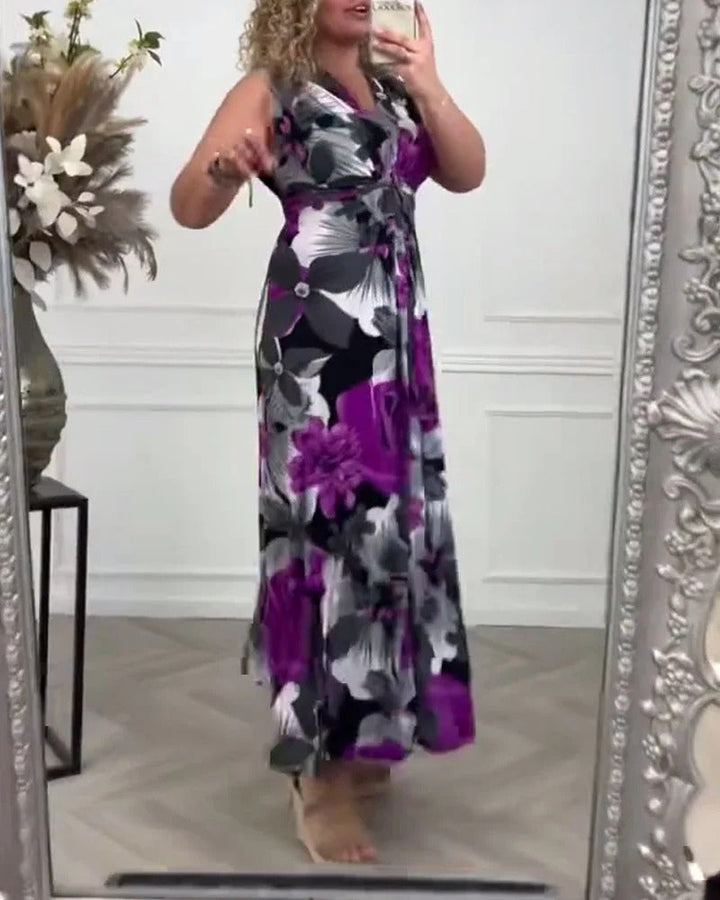 SASHA - ABITO FLOREALE ELEGANTE