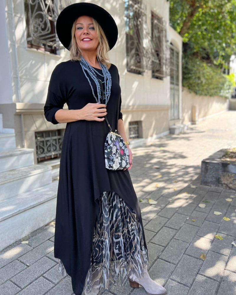 BORENA - ABITO TUNICA ALLA MODA