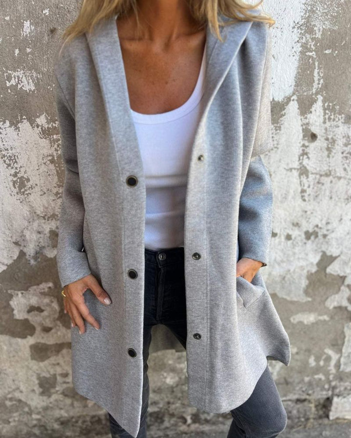 NORA - GIACCA CASUAL CON CAPPUCCIO
