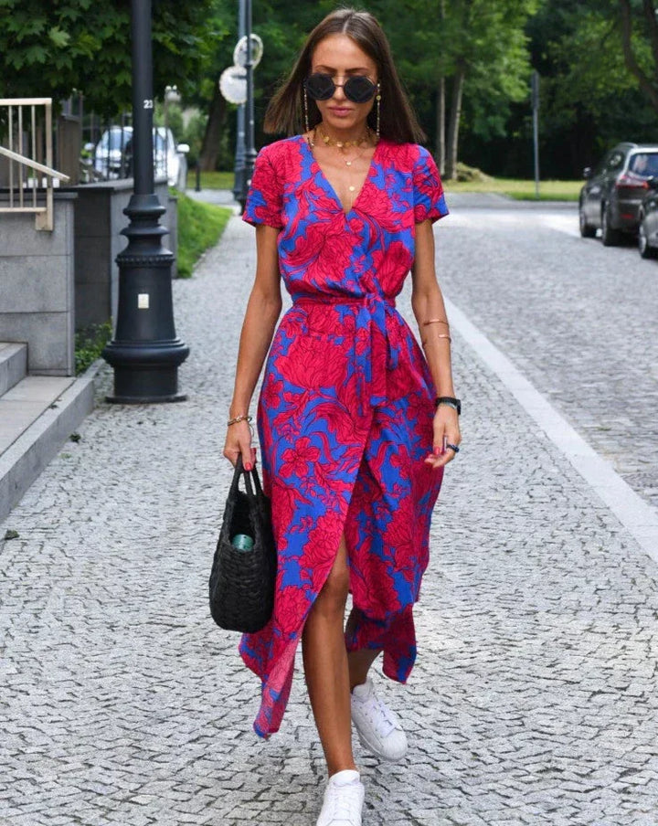LINDA - Vestito estivo floreale