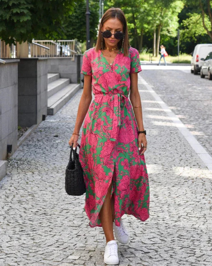 LINDA - Vestito estivo floreale