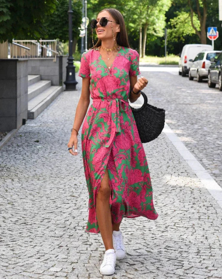 LINDA - Vestito estivo floreale