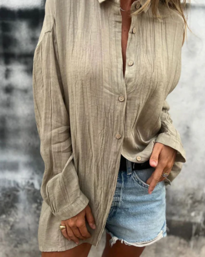 DORESA - Camicia di lino traspirante