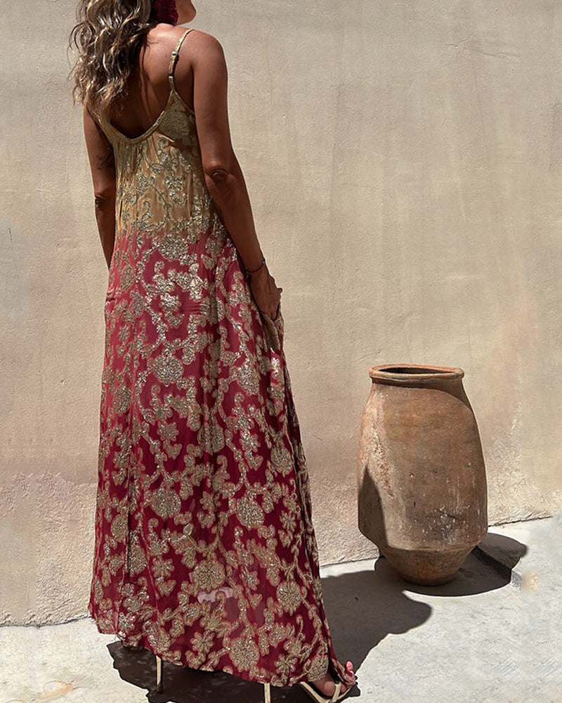 EREDES - ABITO CON STAMPA BOHO