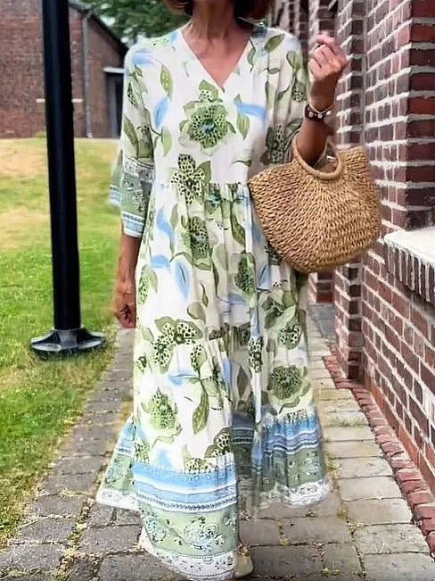 AROME - ABITO ELEGANTE CON SCOLLO A V