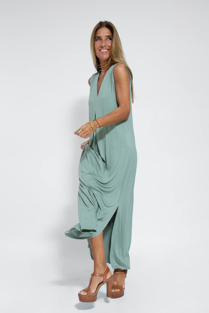 Ayania - Set abito e gilet snellente